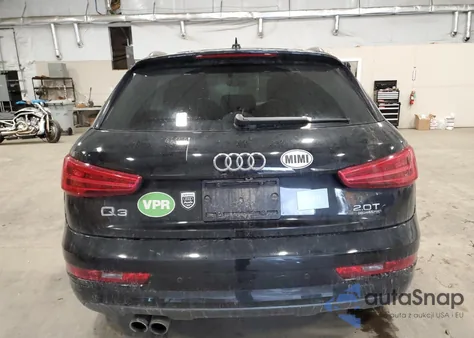 2016 Audi Q3 Premium Plus из США, поврежденный, VIN WA1EFCFS5GR008075